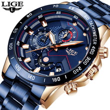 Load image into Gallery viewer, New Fashion Mens Watches with Stainless Steel