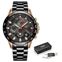 Load image into Gallery viewer, New Fashion Mens Watches with Stainless Steel