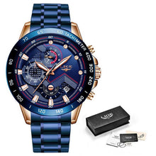 Load image into Gallery viewer, New Fashion Mens Watches with Stainless Steel