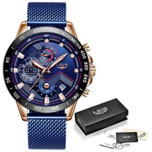 Load image into Gallery viewer, New Fashion Mens Watches with Stainless Steel
