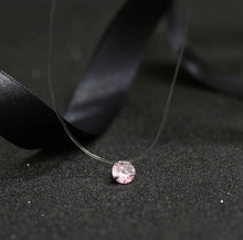 将图片加载到图库查看器,Crystal Necklace Zircon Pendant