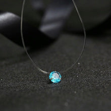 将图片加载到图库查看器,Crystal Necklace Zircon Pendant