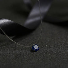 将图片加载到图库查看器,Crystal Necklace Zircon Pendant