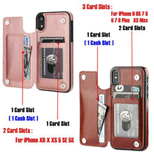 将图片加载到图库查看器,Luxury Slim Fit Premium Leather Cover For iPhone