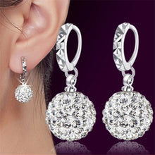将图片加载到图库查看器,Luxury Zirconia female popular stud earrings
