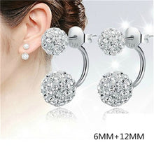 将图片加载到图库查看器,Luxury Zirconia female popular stud earrings
