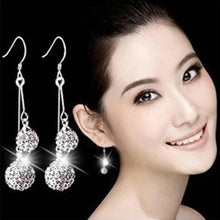将图片加载到图库查看器,Luxury Zirconia female popular stud earrings