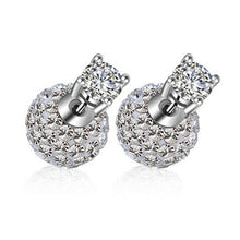 将图片加载到图库查看器,Luxury Zirconia female popular stud earrings