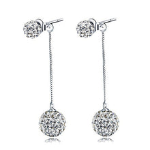 将图片加载到图库查看器,Luxury Zirconia female popular stud earrings