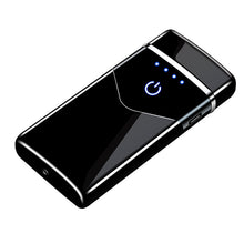 将图片加载到图库查看器,New net red high power windproof arc usb rechargeable lighter