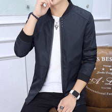 画像をギャラリービューアに読み込む, Men's windbreaker Jacket Slim Fit