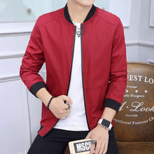 画像をギャラリービューアに読み込む, Men's windbreaker Jacket Slim Fit