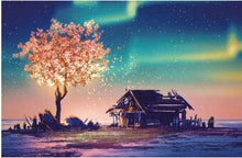 Load image into Gallery viewer, Wooden scenery picture puzzle