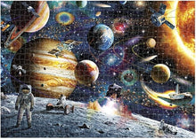 Load image into Gallery viewer, Wooden scenery picture puzzle