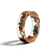 将图片加载到图库查看器,Handmade Wood Resin Ring
