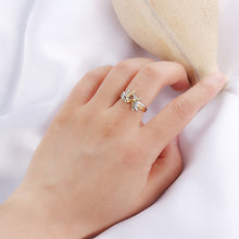 将图片加载到图库查看器,Fairy Angel Cross Heart Ring