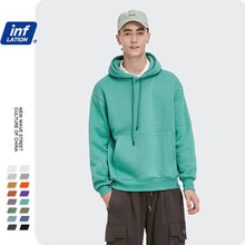 将图片加载到图库查看器,Men's Thick Fleece Hoodies Hip Hop