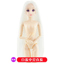 Load image into Gallery viewer, Long Wig Female Nude dolls body