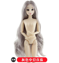 Load image into Gallery viewer, Long Wig Female Nude dolls body