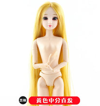 Load image into Gallery viewer, Long Wig Female Nude dolls body