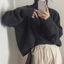 将图片加载到图库查看器,Cozy Autumn Winter Korean Style Knitwear sweater