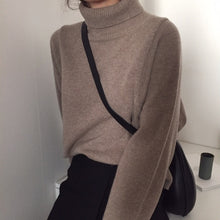 将图片加载到图库查看器,Cozy Autumn Winter Korean Style Knitwear sweater