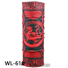Load image into Gallery viewer, Multi-functional Seamless Tubular Magic Bandanas Tube Scarf
