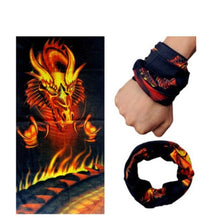 Load image into Gallery viewer, Multi-functional Seamless Tubular Magic Bandanas Tube Scarf