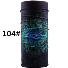 Load image into Gallery viewer, Multi-functional Seamless Tubular Magic Bandanas Tube Scarf