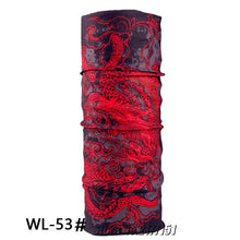 Load image into Gallery viewer, Multi-functional Seamless Tubular Magic Bandanas Tube Scarf