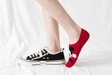 将图片加载到图库查看器,Cute Animal Funny Ankle Socks Cotton invisible socks
