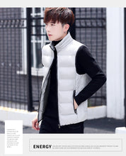 Kép betöltése a galériamegjelenítőbe: Sleeveless Jacket Male Casual