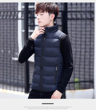 Kép betöltése a galériamegjelenítőbe: Sleeveless Jacket Male Casual