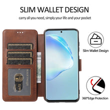 Charger l'image dans la galerie, Wallet Leather Case For Samsung
