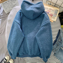 将图片加载到图库查看器,Fleece Flannel Pullover Female Sweatshirt