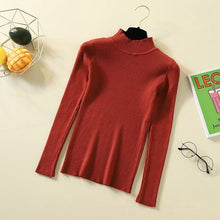 将图片加载到图库查看器,Ladies fashion Knitted Jumper Autumn Winter Tops