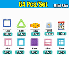 Cargar imagen en el visor de la galería, Building Toy Plastic Magnetic Blocks Educational Toys For Kids Gifts