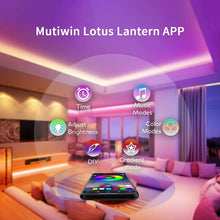 Kép betöltése a galériamegjelenítőbe: LED Strip Light RGB 5050 Bluetooth IR Remote Control