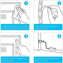 Kép betöltése a galériamegjelenítőbe: LED Strip Light RGB 5050 Bluetooth IR Remote Control