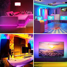 Kép betöltése a galériamegjelenítőbe: LED Strip Light RGB 5050 Bluetooth IR Remote Control