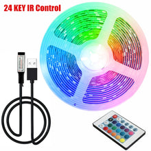 Kép betöltése a galériamegjelenítőbe: LED Strip Light RGB 5050 Bluetooth IR Remote Control