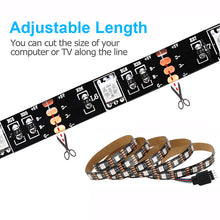 Cargar imagen en el visor de la galería, Buy it! 5M/10M LED Strip RGB USB 5050 SMD