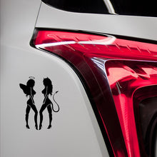 Cargar imagen en el visor de la galería, ANGEL DEVIL Sexy Girl fun Personality Car Sticker
