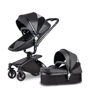 Baby Stroller 3 in 1 Luxury Pram For Newborn 360 rotating baby Pushchair shell