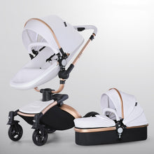 Kép betöltése a galériamegjelenítőbe: Baby Stroller 3 in 1 Luxury Pram For Newborn 360 rotating baby Pushchair shell
