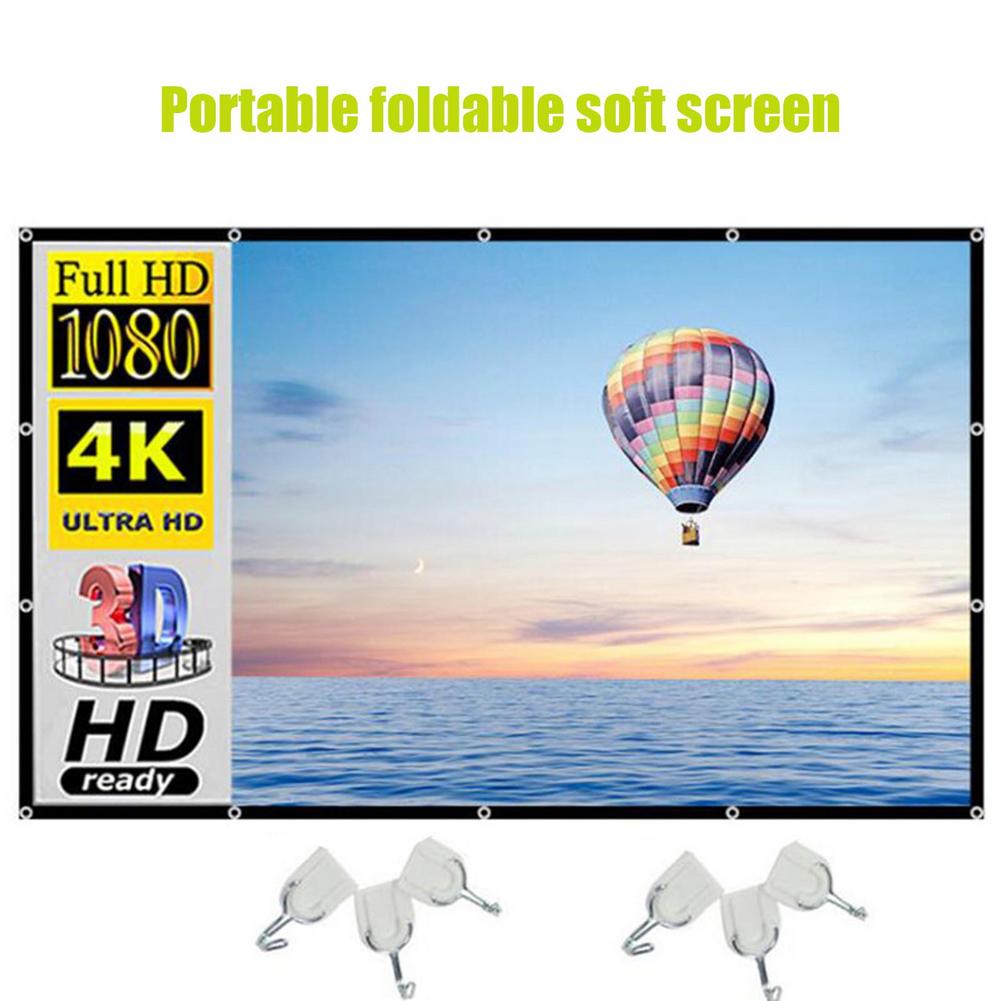 100 Inch Portable, Foldable Projection