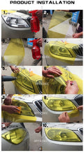 将图片加载到图库查看器，Auto Car Light Headlight Taillight Tint Vinyl Film
