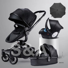 Charger l&#39;image dans la galerie, 360 ° rotation 3in1 baby stroller for newborn up to 36 months
