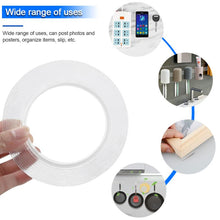 Load image into Gallery viewer, Reusable Double-Sided Adhesive Nano Traceless Tape
