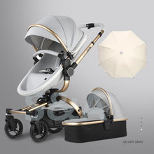 Charger l&#39;image dans la galerie, 360 ° rotation 3in1 baby stroller for newborn up to 36 months
